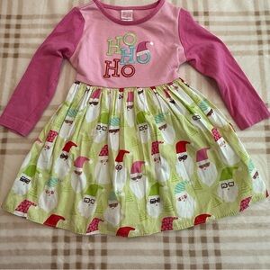 Ricrac & Ruffles 2t Christmas Dress
